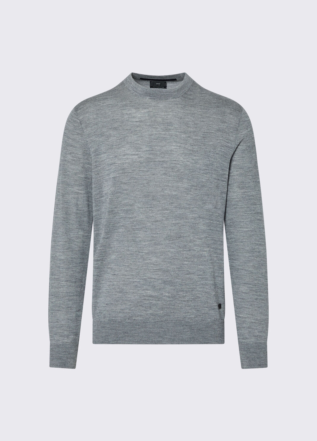 Merino Wool Sweater grey m&eacute;lange Liu Jo - large image number 6