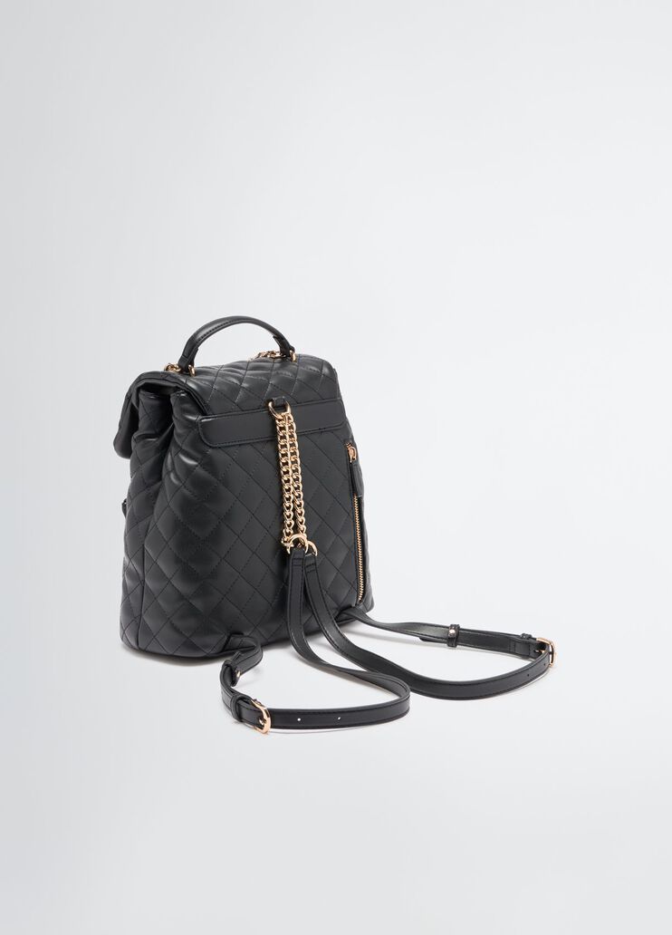 Quilted black backpack black Liu Jo - large image number 3 Quilted black backpack black Liu Jo - large image number 3
