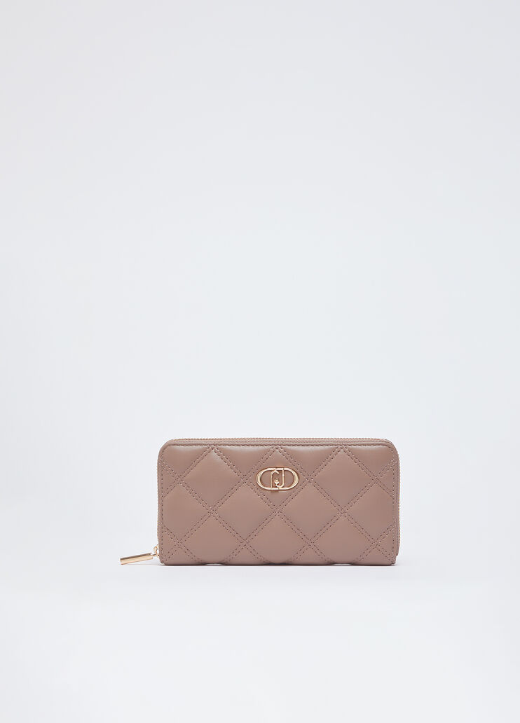 Large quilted purse mocha Liu Jo - medium