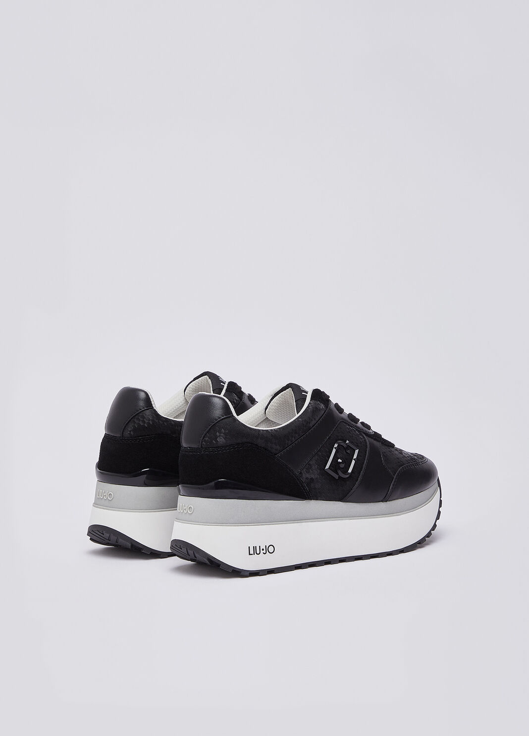 Sneakers super platform python-effect black Liu Jo - large image number 2