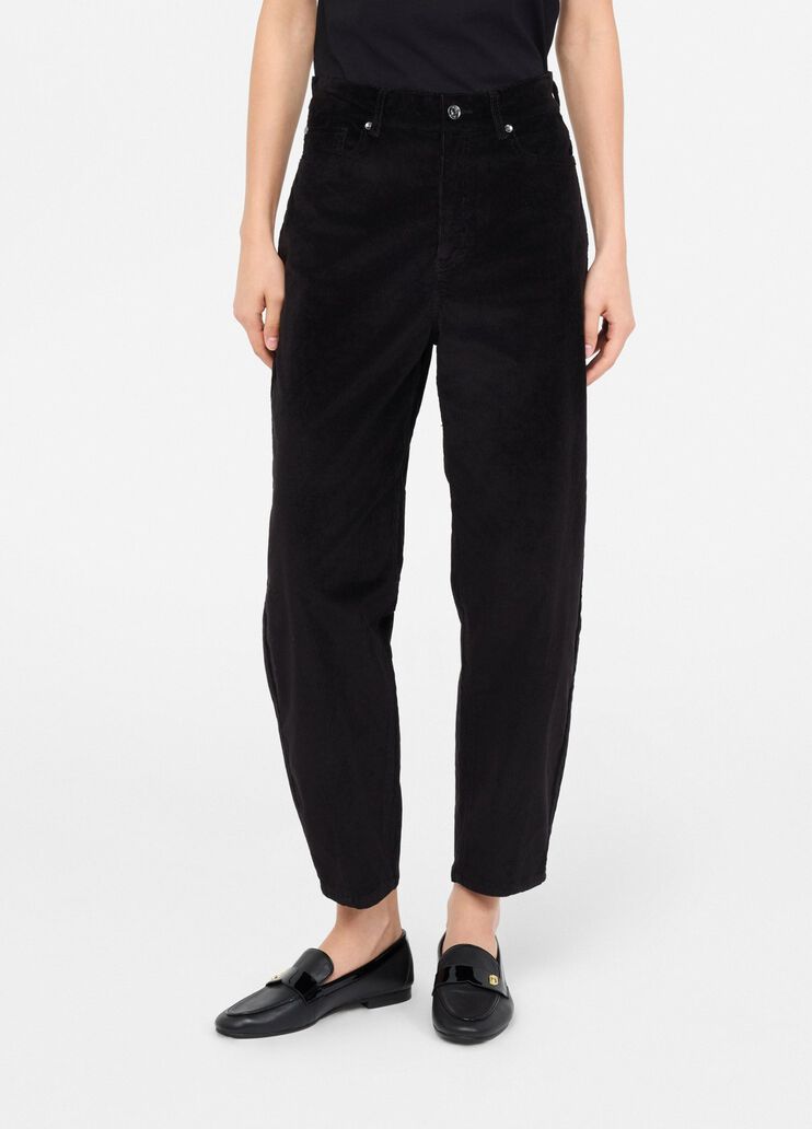 Velvet balloon trousers black Liu Jo - medium Velvet balloon trousers black Liu Jo - medium