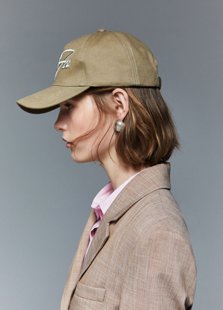 Baseball cap with logo mud Liu Jo - medium