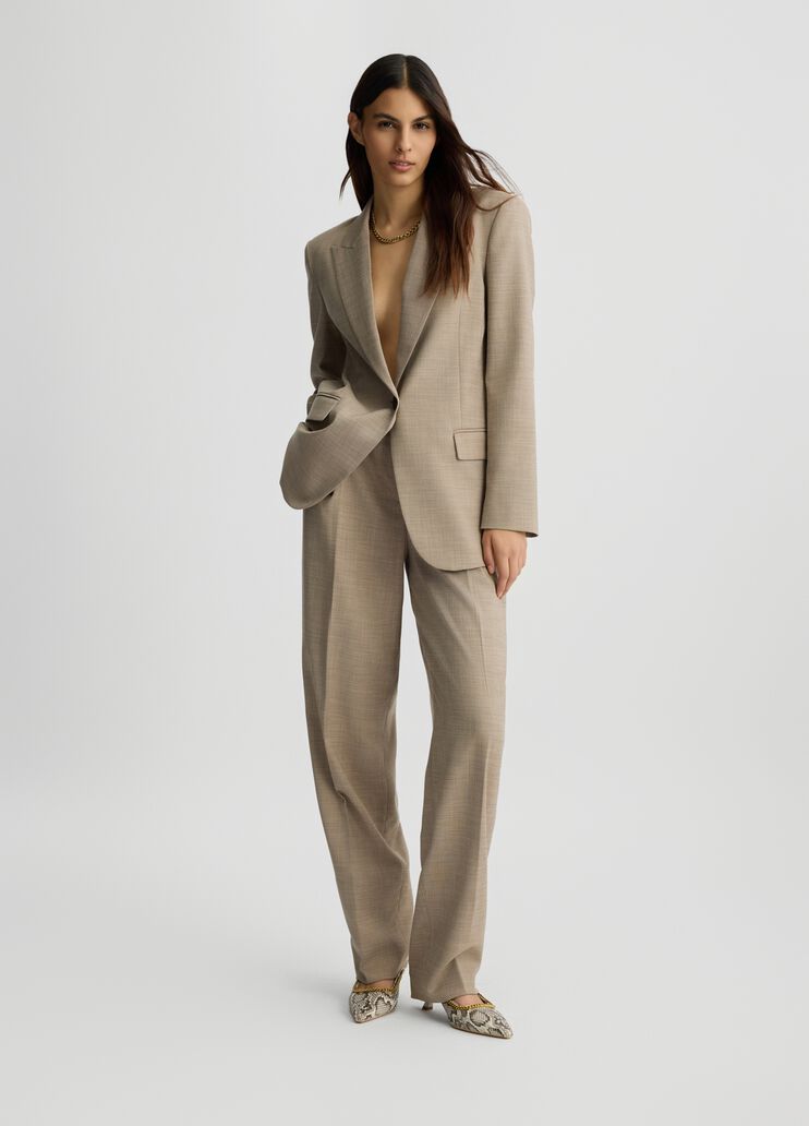 Beige high-rise trousers light beige Liu Jo - medium Beige high-rise trousers light beige Liu Jo - medium