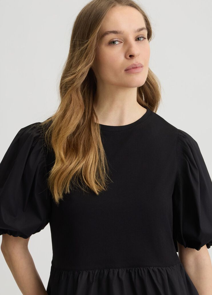 Poplin blouse black Liu Jo - large image number 2 Poplin blouse black Liu Jo - large image number 2