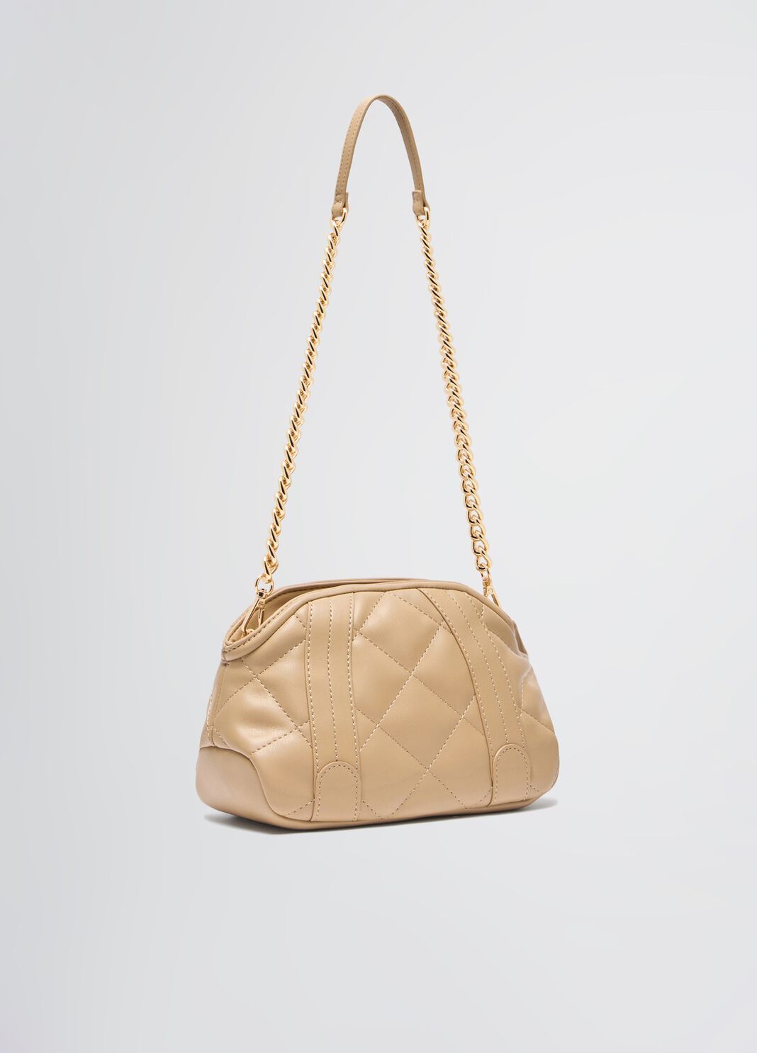 Pochette matelass&eacute;e camel Liu Jo - large image number 3