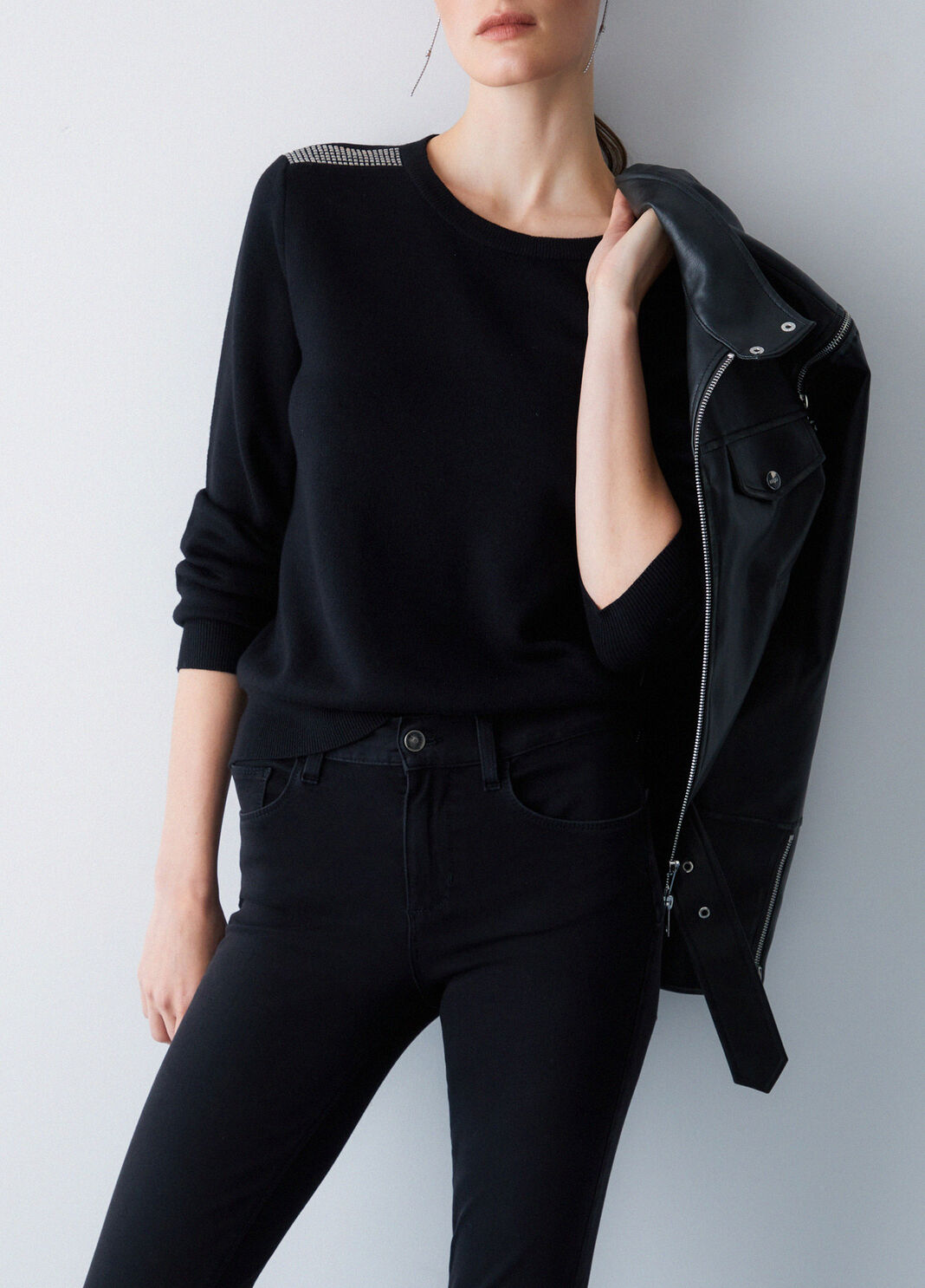 Amazing Fit skinny jeans black denim Liu Jo - large image number 4