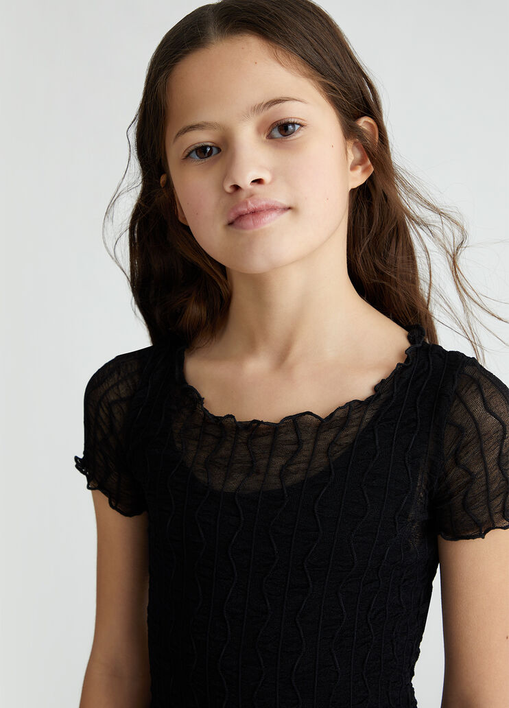 Vestido de punto  negro Liu Jo - medium