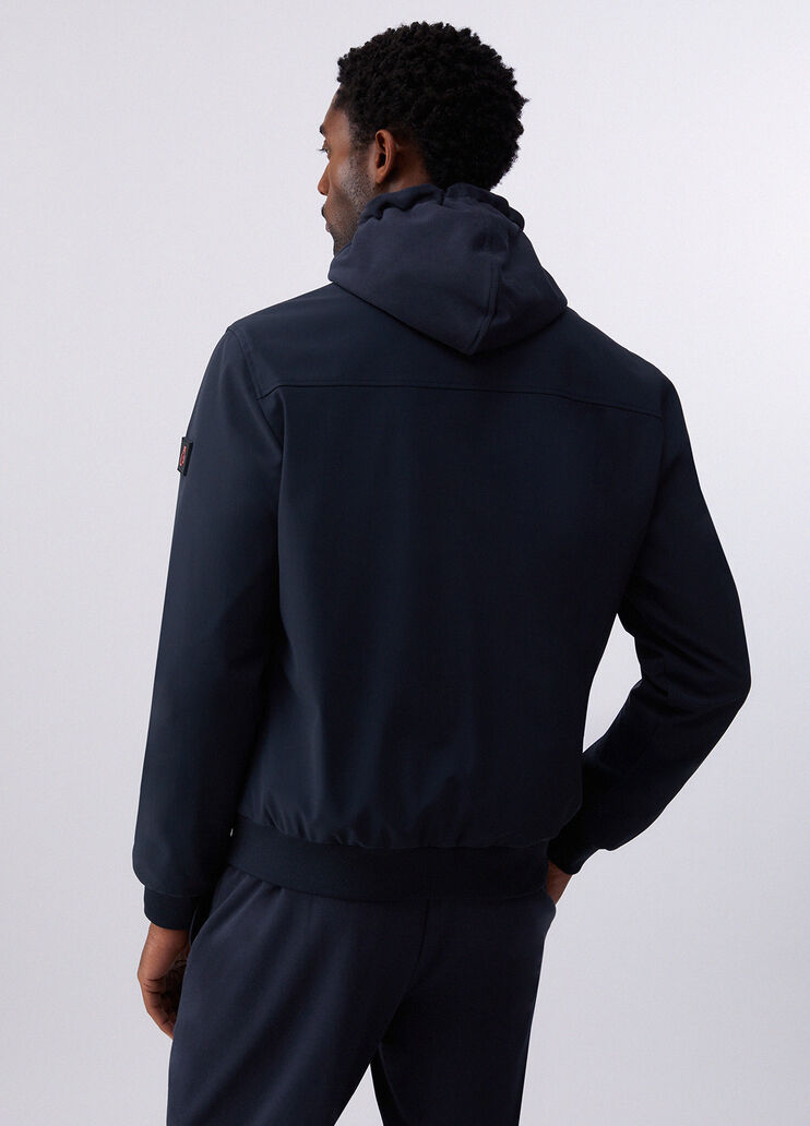 High-tech fabric bomber jacket dark blue Liu Jo - large image number 1