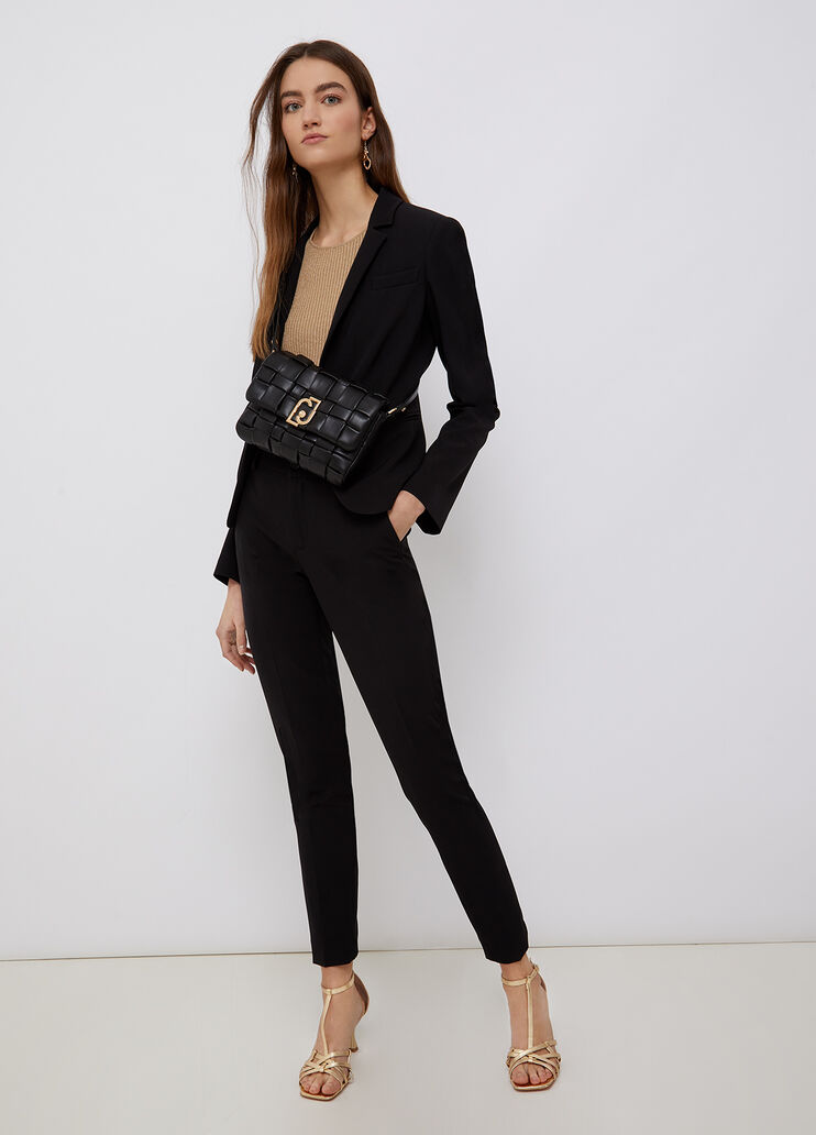 Slim-fit blazer black Liu Jo - large image number 3 Slim-fit blazer black Liu Jo - large image number 3