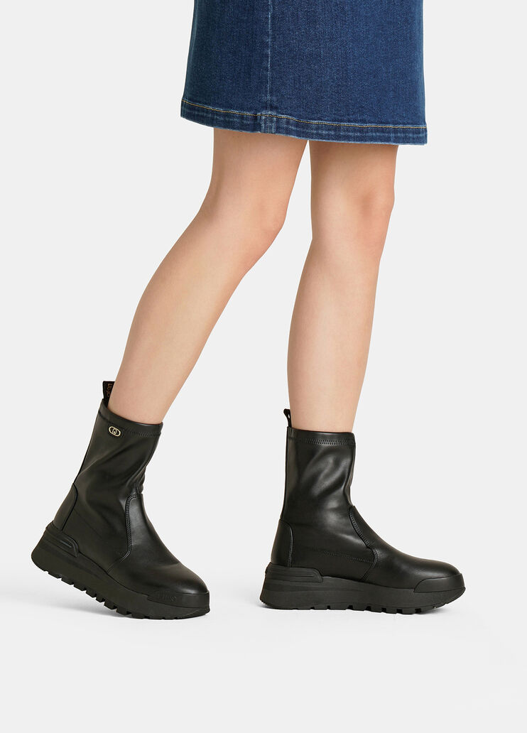 Ankle boots with stretch upper black Liu Jo - medium Ankle boots with stretch upper black Liu Jo - medium