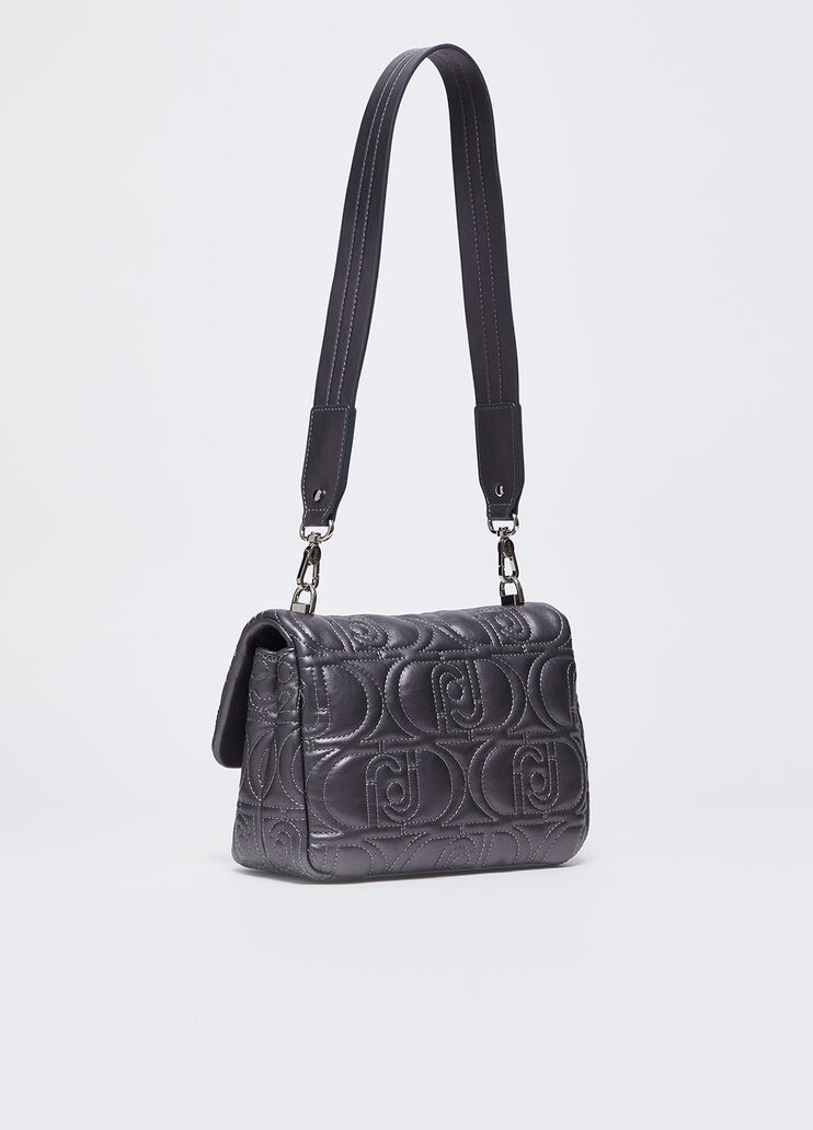 Medium quilted crossbody bag grey Liu Jo - medium Medium quilted crossbody bag grey Liu Jo - medium