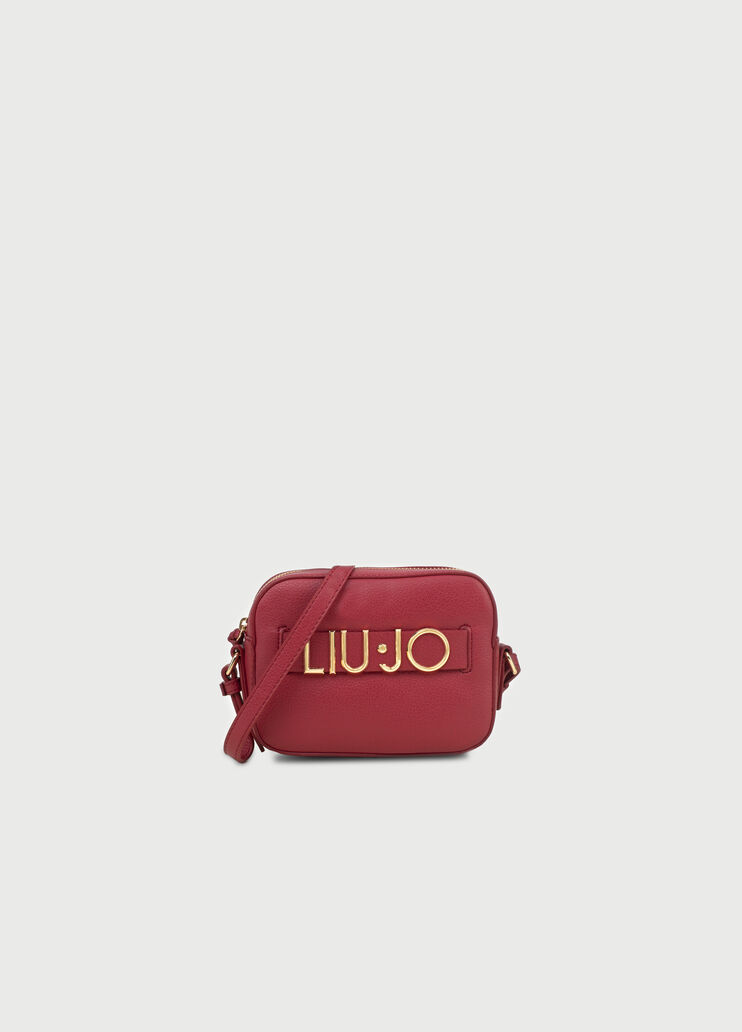 Crossbody bag with logo Cherry Red Liu Jo - large image number 0