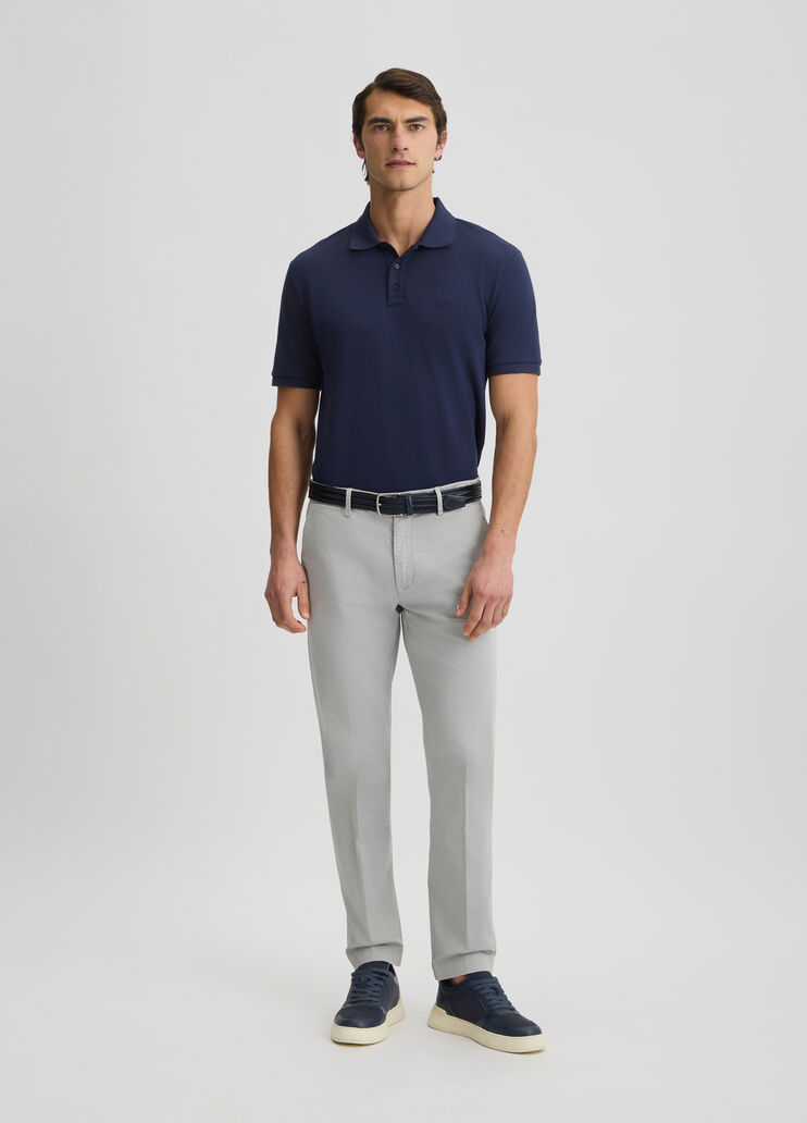 Blue pique polo shirt Blue Liu Jo - large image number 5 Blue pique polo shirt Blue Liu Jo - large image number 5