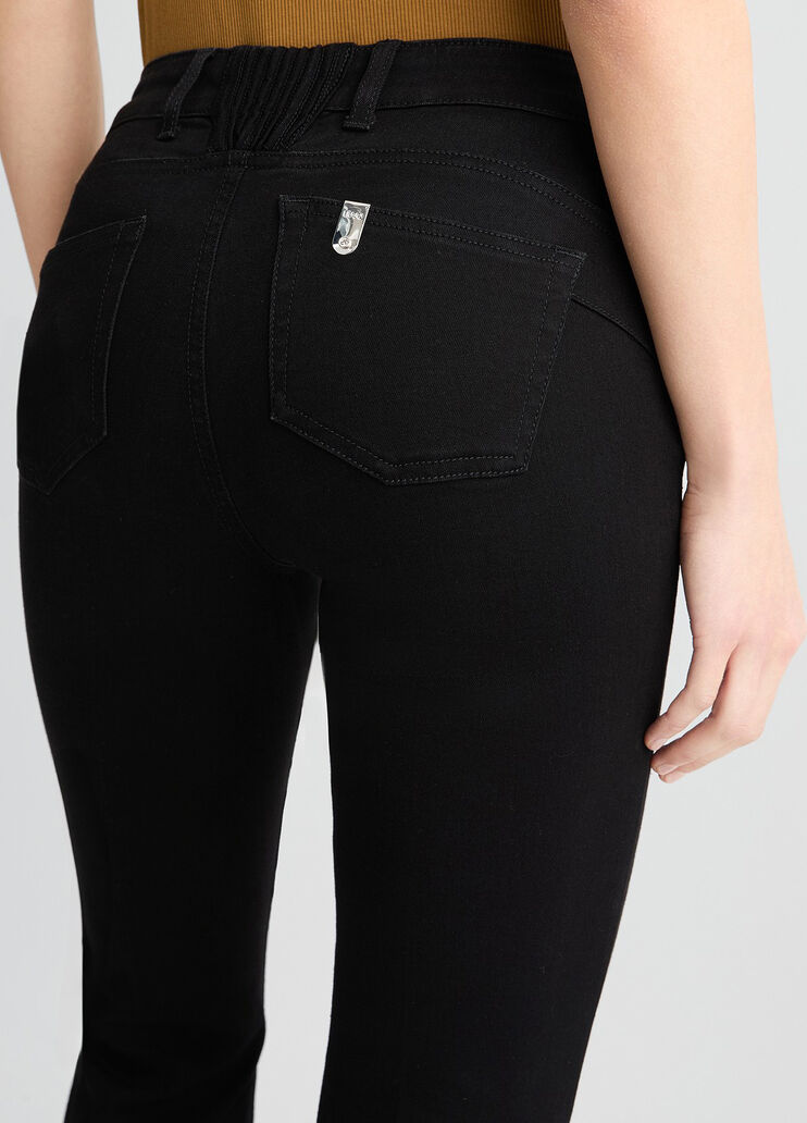 Black bell-bottom jeans black denim Liu Jo - large image number 3 Black bell-bottom jeans black denim Liu Jo - large image number 3