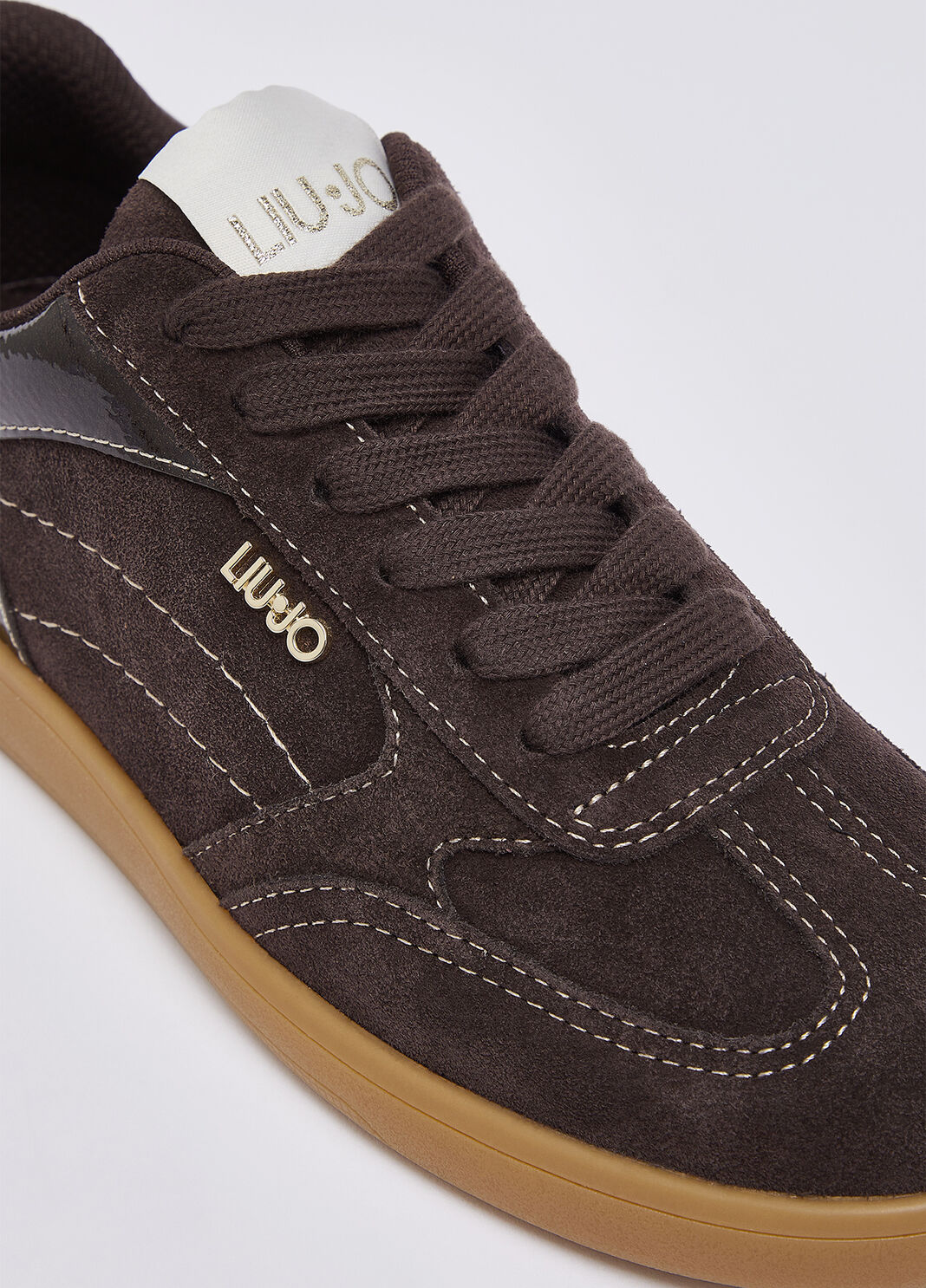 Sneakers in suede moka Liu Jo - large image number 6