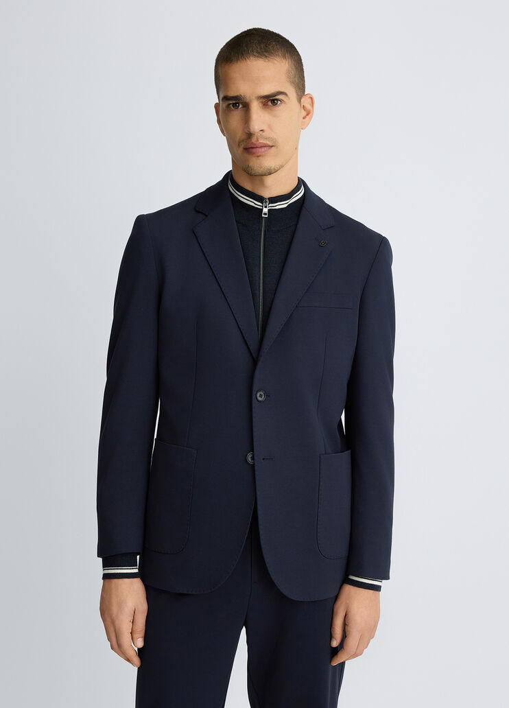 Men’s dark blue blazer dark blue Liu Jo - medium Men’s dark blue blazer dark blue Liu Jo - medium