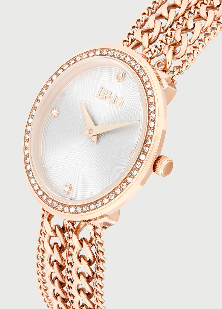 Watch with multi-strand chains  Liu Jo - large image number 1 Watch with multi-strand chains  Liu Jo - large image number 1