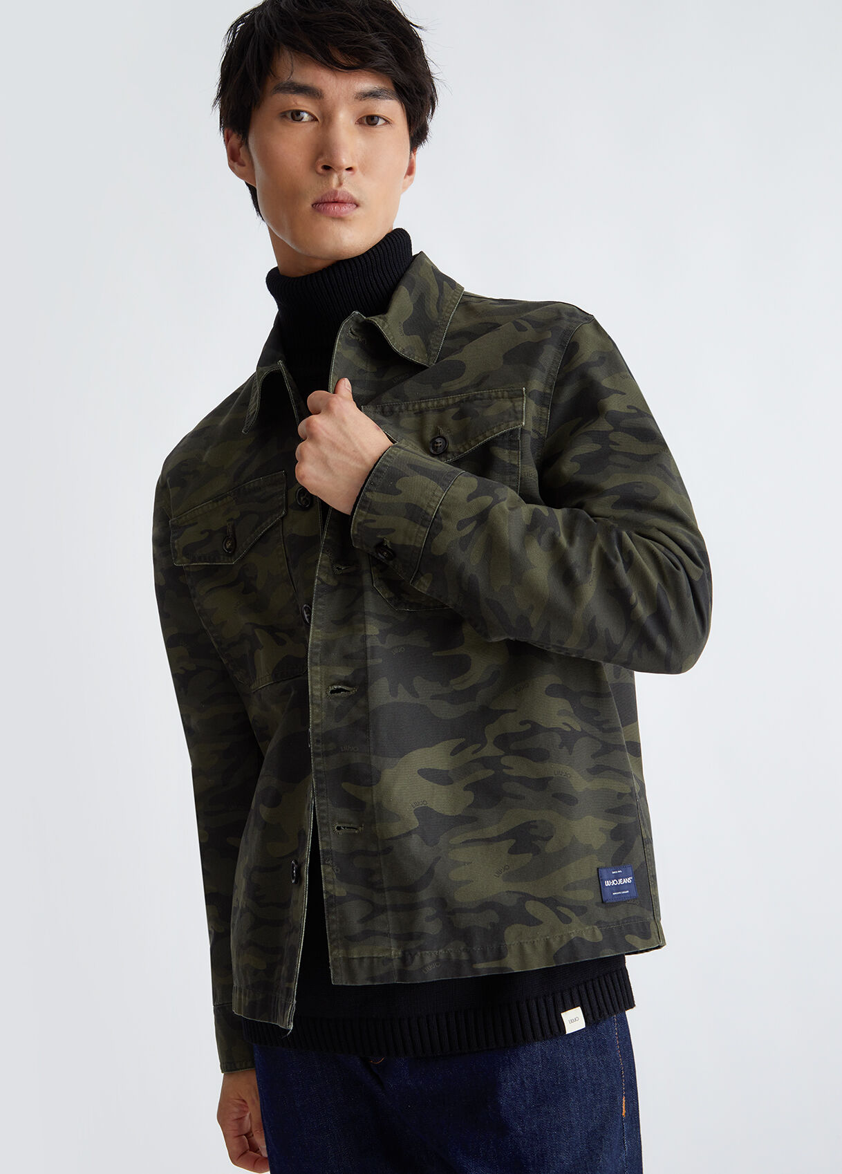 Chemises pour hommes en lin design et casual LIU JO