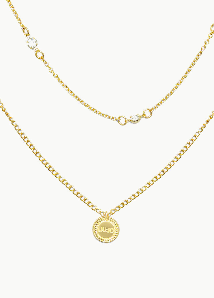 Zarte Halskette Glamourizing Stahlgrau Liu Jo - large image number 2