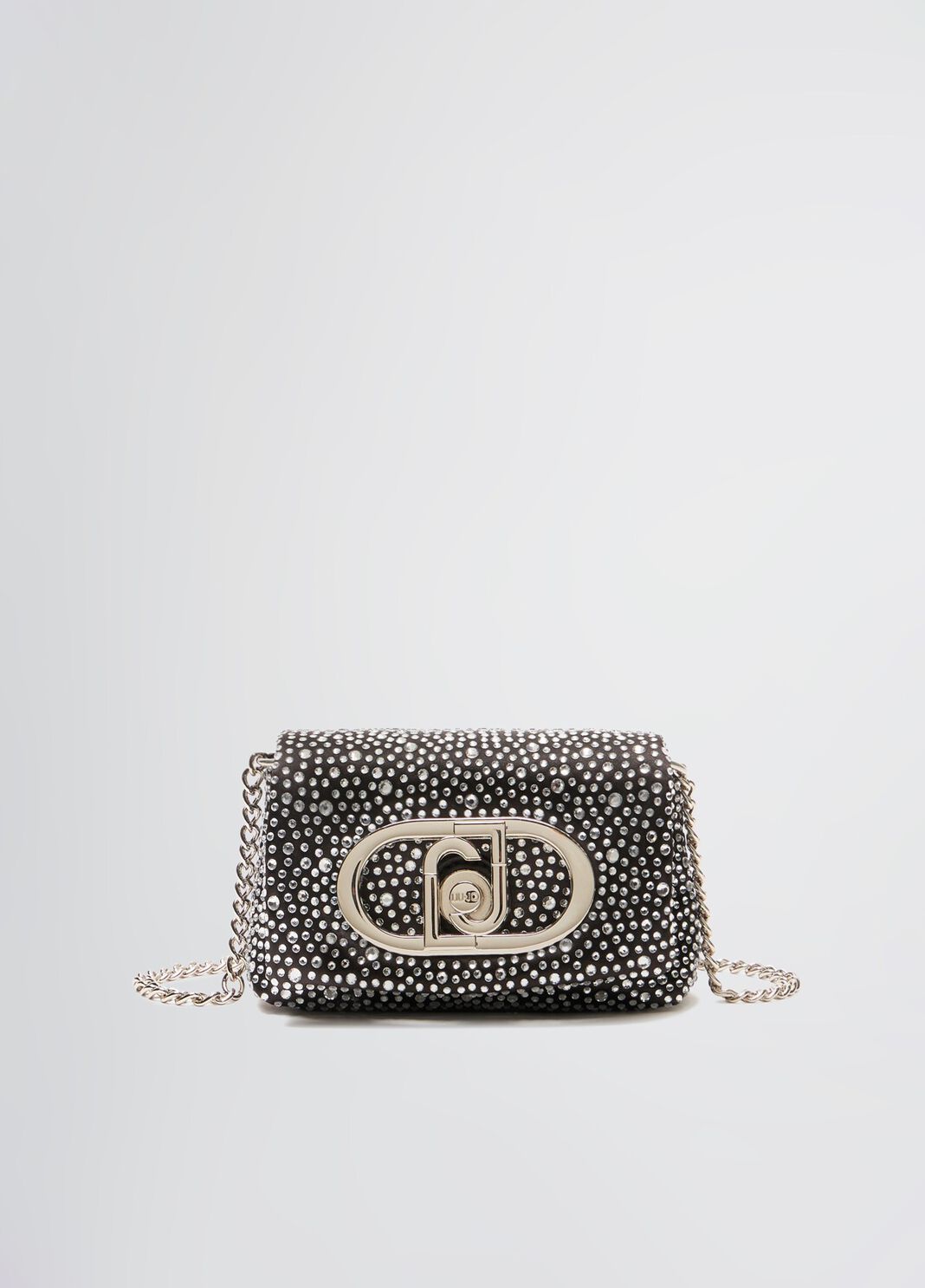 Sac LaPuffy format mini avec strass noir Liu Jo - large image number 2