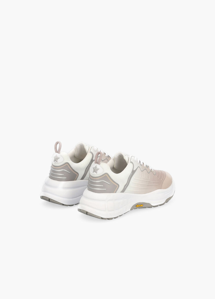 Eco-friendly sneakers powered by Vibram white/pink Liu Jo - large image number 1 Eco-friendly sneakers powered by Vibram white/pink Liu Jo - large image number 1