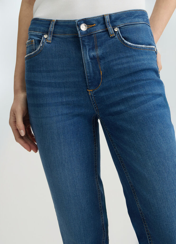 High-rise skinny jeans dark denim Liu Jo - large image number 2 High-rise skinny jeans dark denim Liu Jo - large image number 2