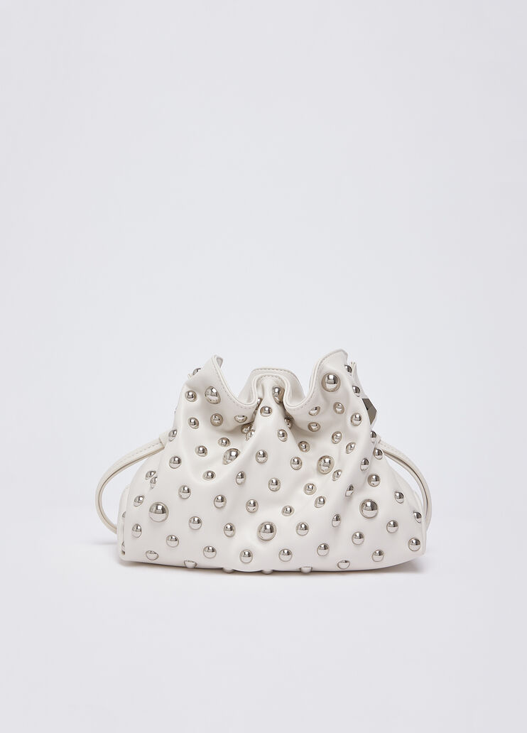 Petit sac Riccy &agrave; clous cr&egrave;me Liu Jo - medium