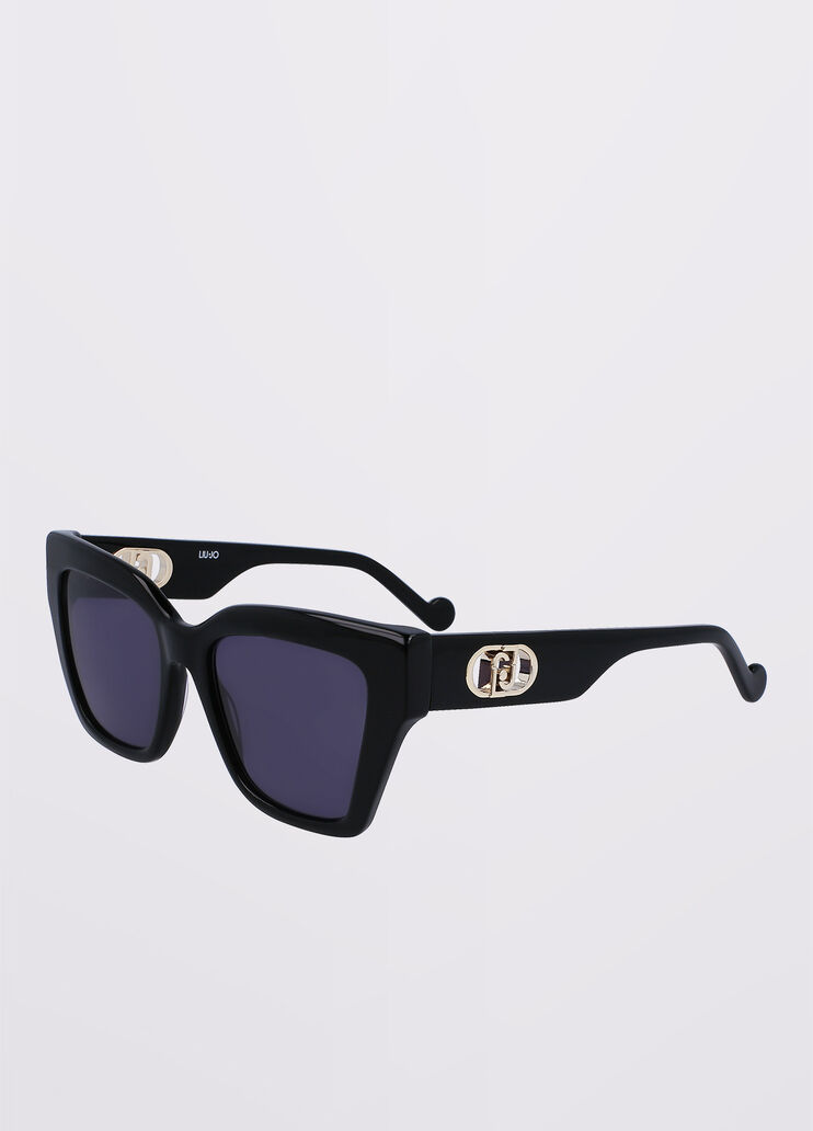 Rectangular sunglasses black Liu Jo - large image number 1