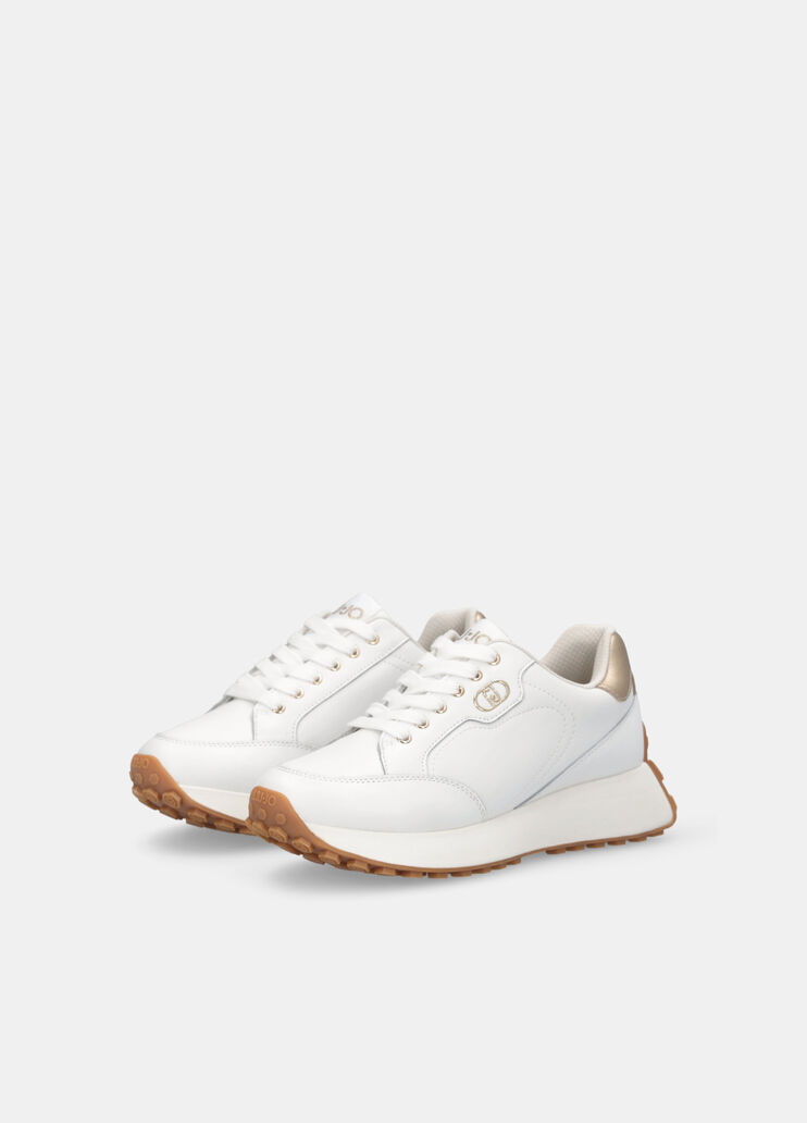 Leather sneakers white Liu Jo - large image number 2