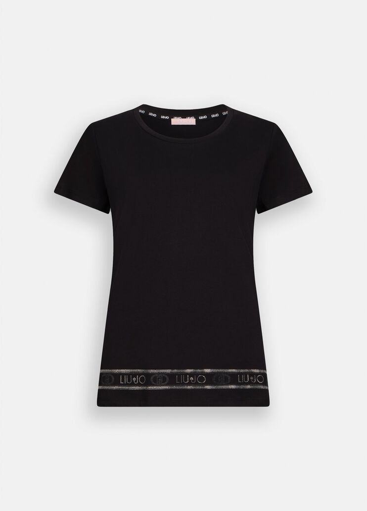 Liu Jo Better T-shirt black Liu Jo - large image number 6 Liu Jo Better T-shirt black Liu Jo - large image number 6