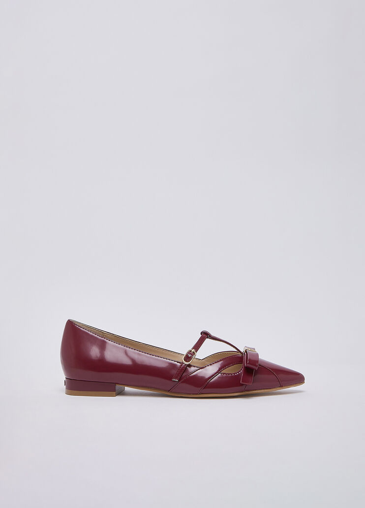 Ballerinas mit Schleife Kirschrot Liu Jo - medium