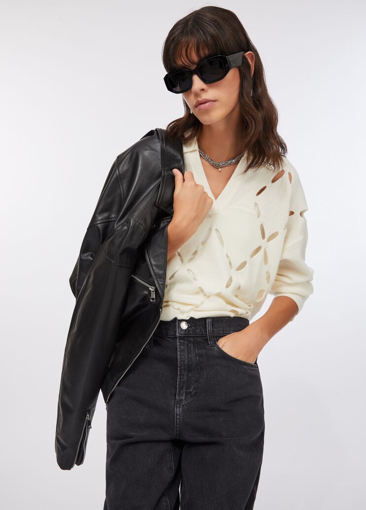 Vaqueros boyfriend con bolsillo acolchado denim negro Liu Jo - large image number 2