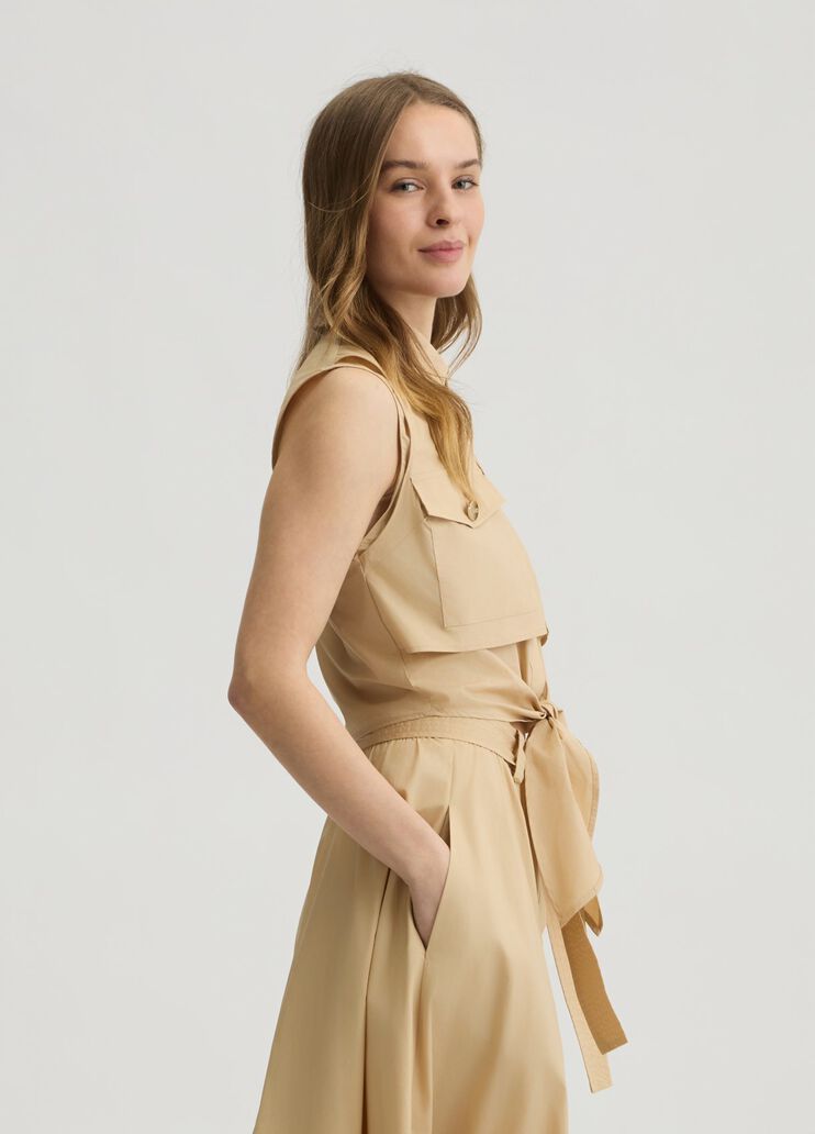 Cotton top light beige Liu Jo - large image number 3 Cotton top light beige Liu Jo - large image number 3