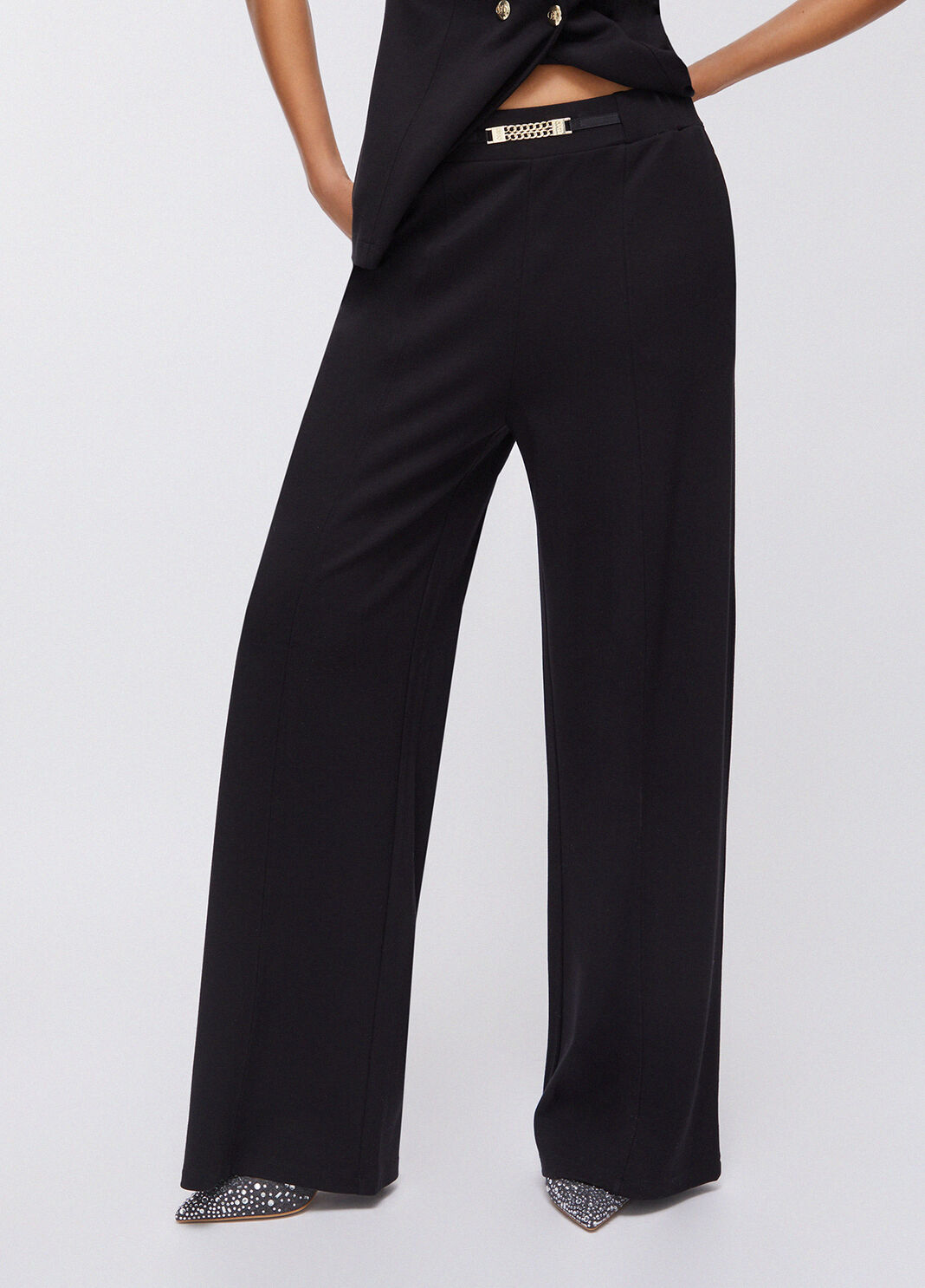Jersey trousers black Liu Jo - large image number 0