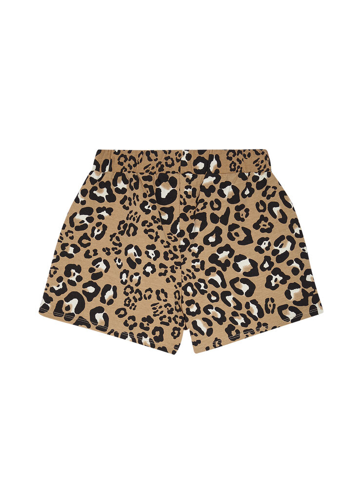 Animal-print fleece shorts leopard print Liu Jo - large image number 1 Animal-print fleece shorts leopard print Liu Jo - large image number 1