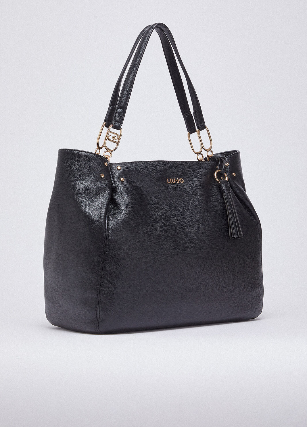 Mittelgro&szlig;e Schultertasche schwarz Liu Jo - large image number 2