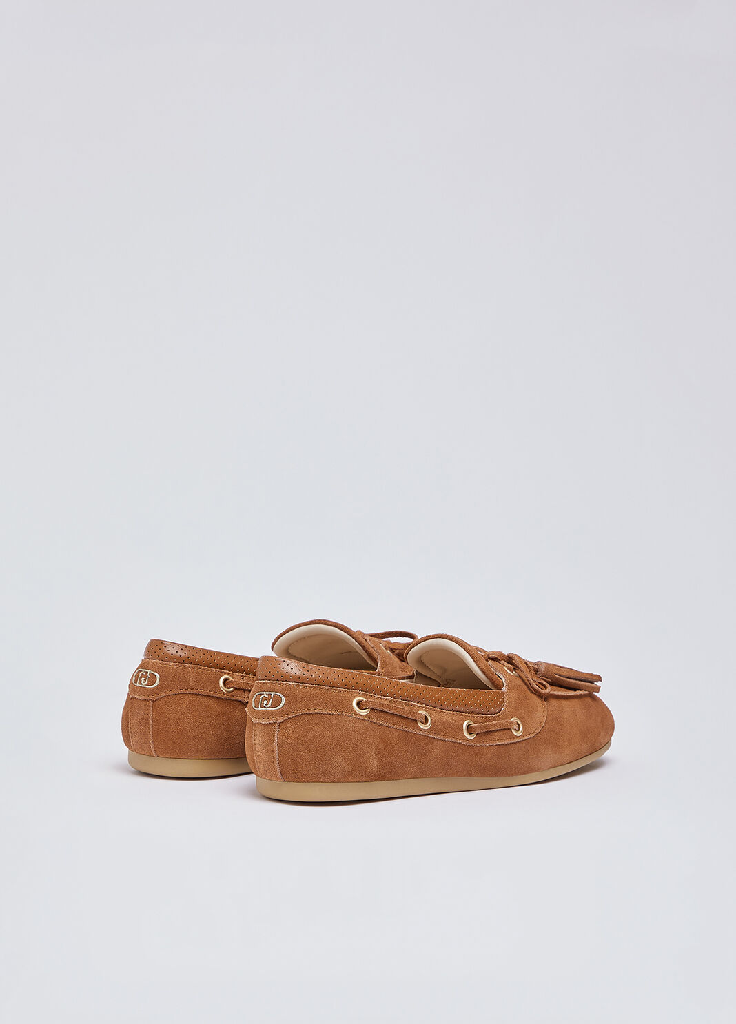 Suede loafers with tassels terracotta Liu Jo - large image number 3
