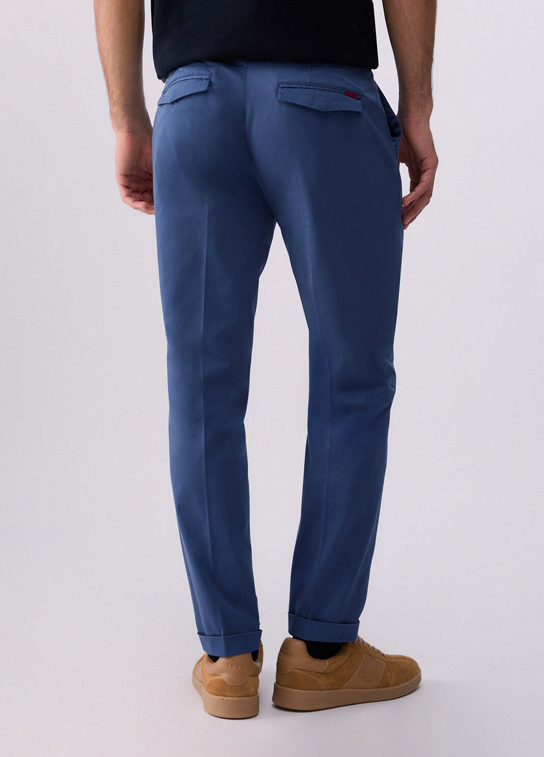 Chinohose in Slim-Fit Blau Liu Jo - large image number 1