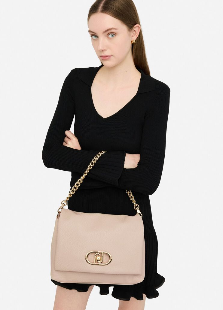 Large LaPuffy bag  beige Liu Jo - medium