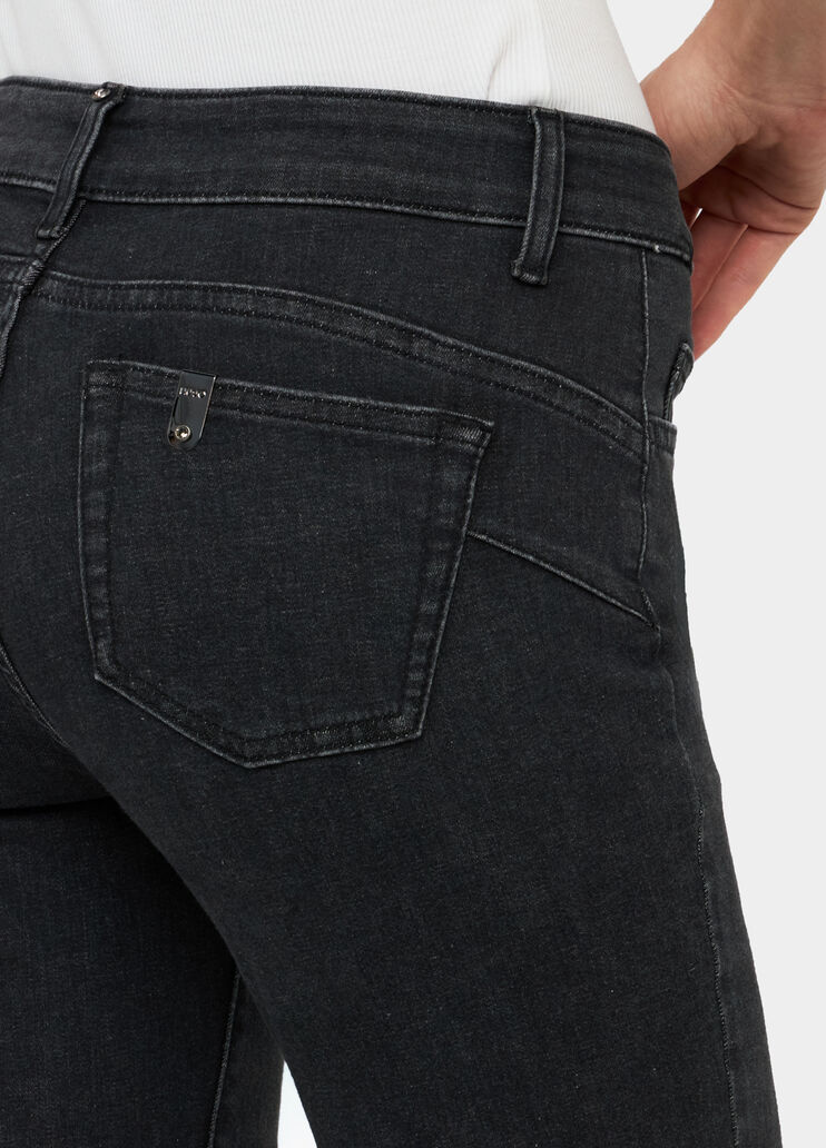 Bottom-Up-Jeans im Bootcut Denim-Grau Liu Jo - large image number 4 Bottom-Up-Jeans im Bootcut Denim-Grau Liu Jo - large image number 4