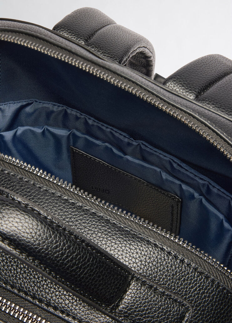 Black men's backpack black Liu Jo - large image number 6 Black men's backpack black Liu Jo - large image number 6