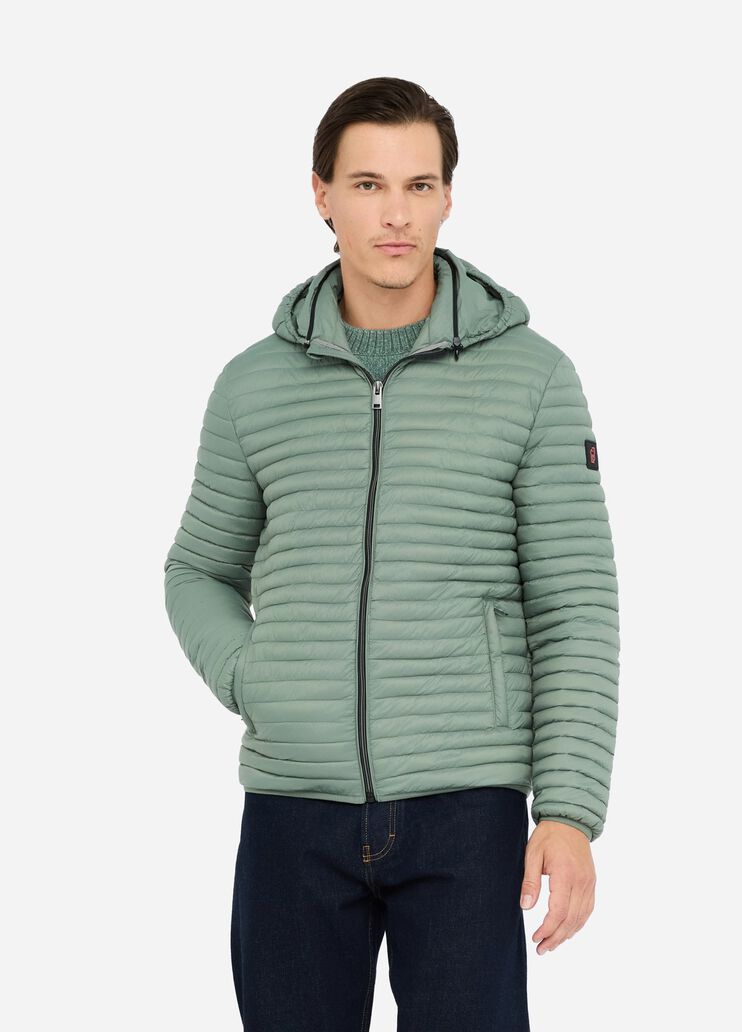 Quilted nylon jacket khaki green Liu Jo - medium Quilted nylon jacket khaki green Liu Jo - medium