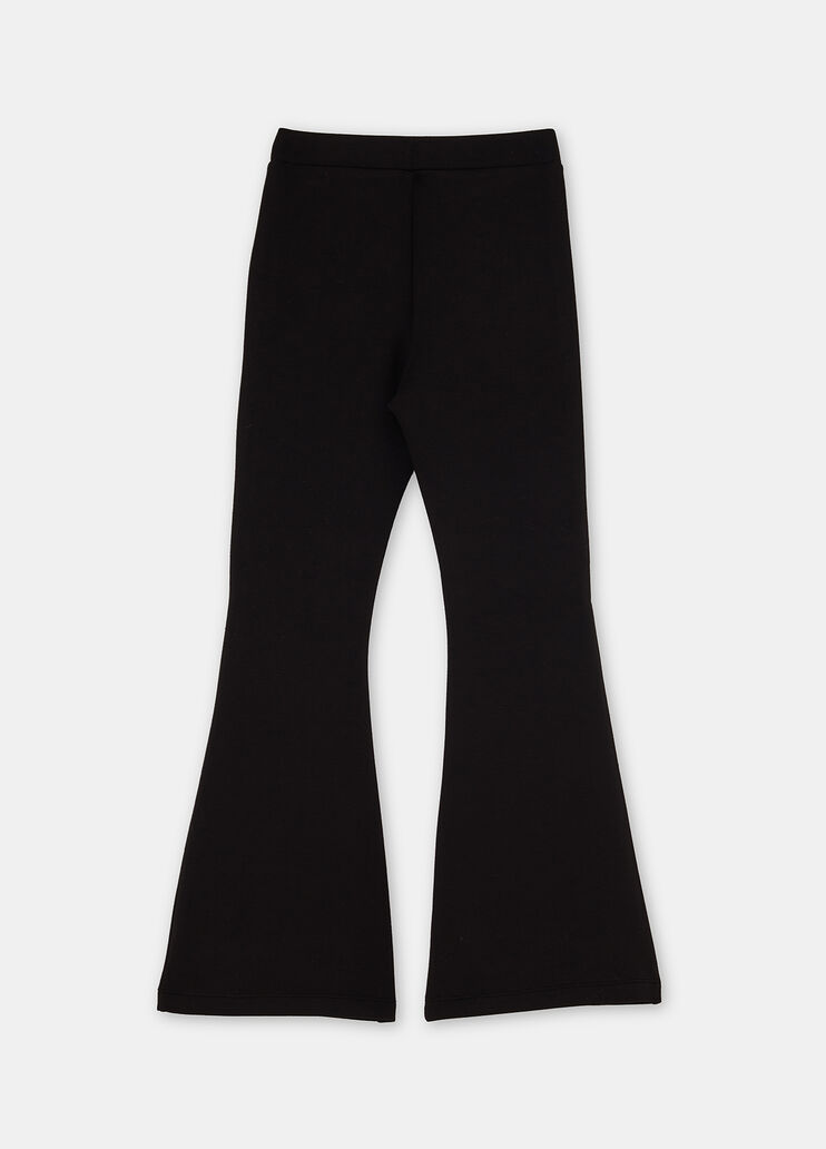 Flare-Hose aus Scuba Schwarz Liu Jo - large image number 3