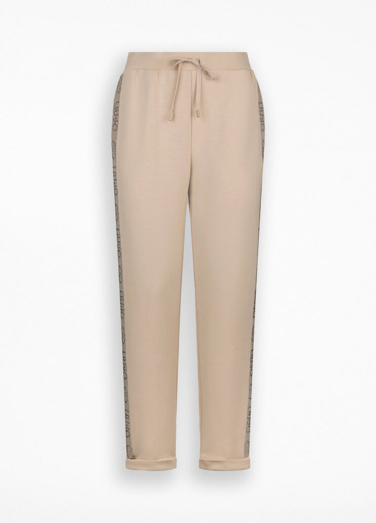 Jogginghose aus Scuba Champagner Liu Jo - large image number 6