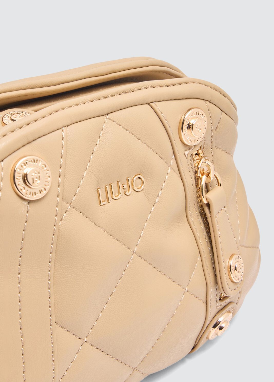 Pochette matelass&eacute;e camel Liu Jo - large image number 5