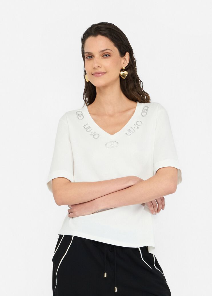 Liu Jo Better T-shirt white Liu Jo - medium Liu Jo Better T-shirt white Liu Jo - medium
