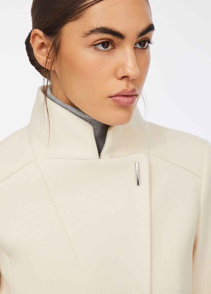 Manteau en drap double beige clair Liu Jo - large image number 2