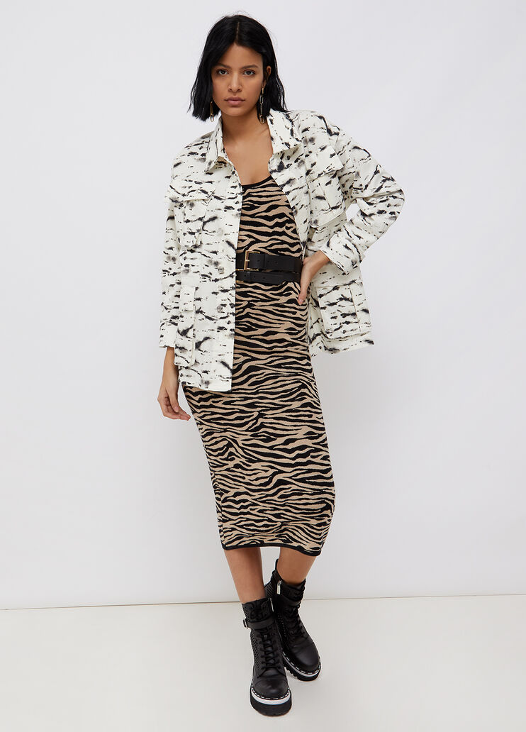 Safari jacket with pockets white/black Liu Jo - large image number 3 Safari jacket with pockets white/black Liu Jo - large image number 3