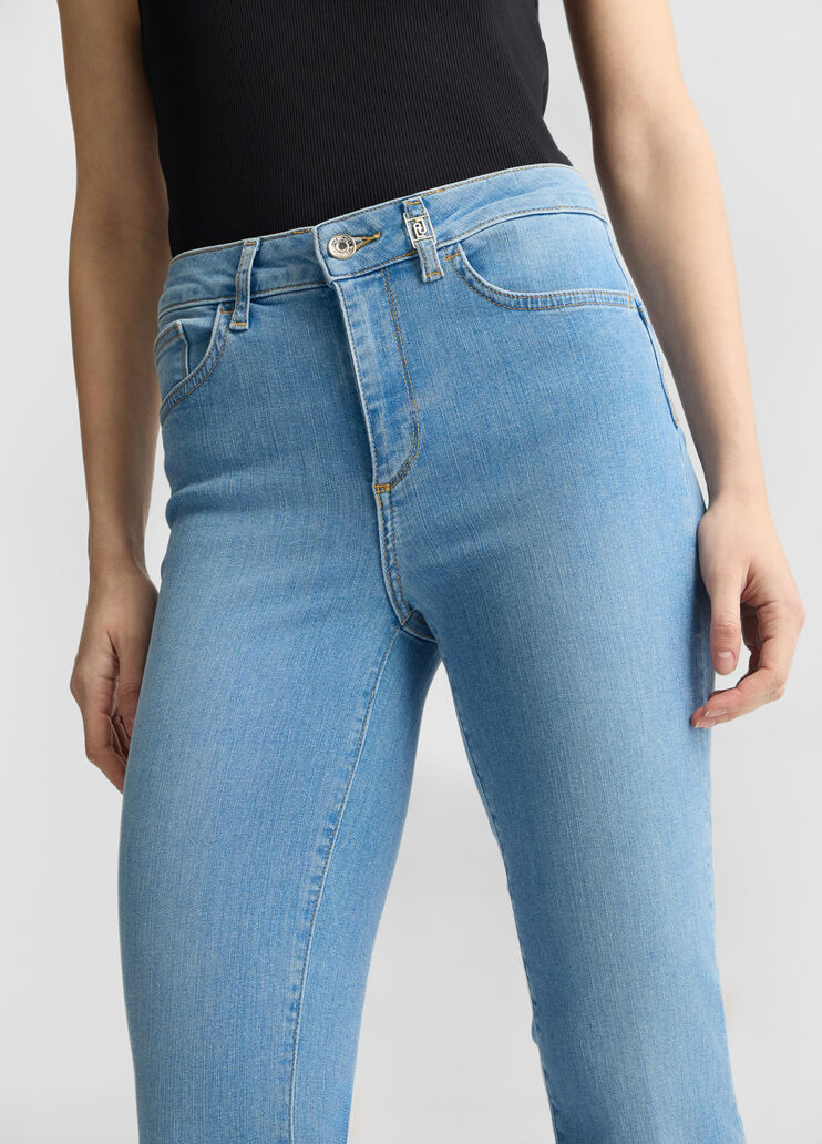 Flared jeans blue denim Liu Jo - large image number 2 Flared jeans blue denim Liu Jo - large image number 2