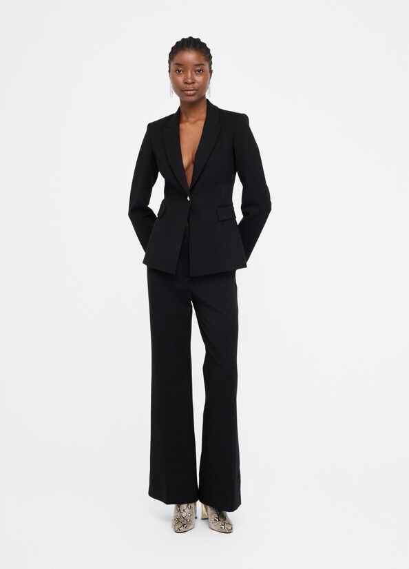 Smart flared trousers black Liu Jo - medium